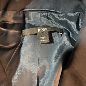 Hugo Boss skirt suit.